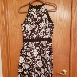 Ann Taylor Hawaiian Floral Print Dress